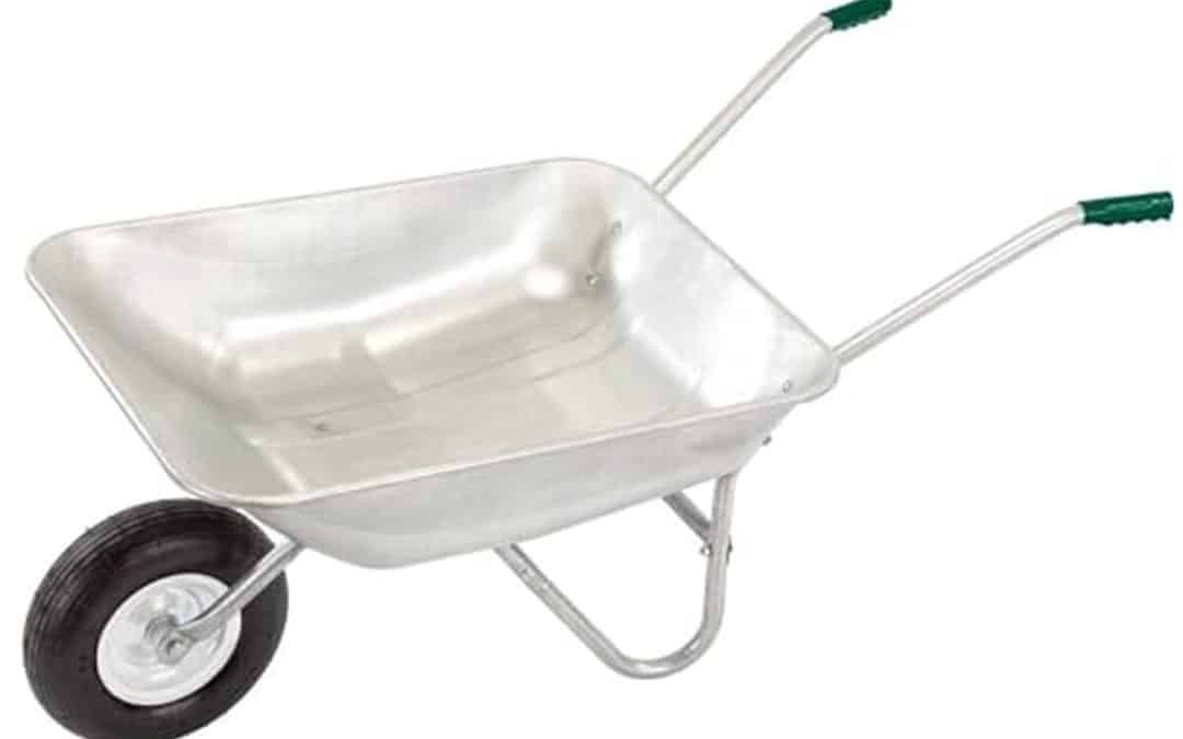 Test : brouette de jardin Draper 65 L bleue