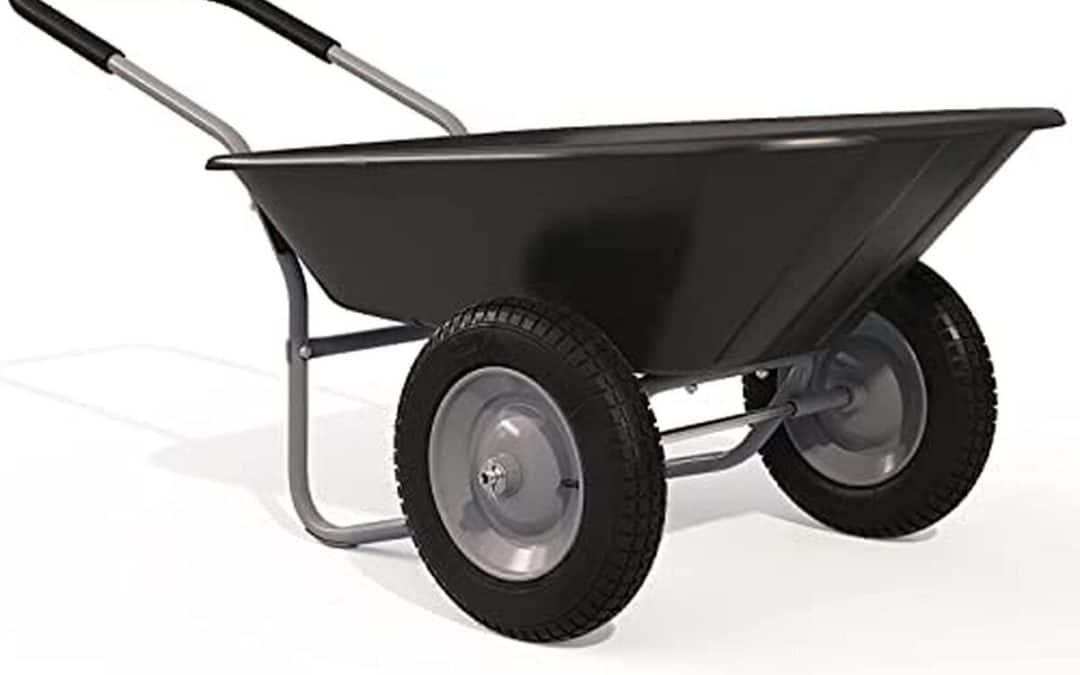 Test : brouette GYMAX 140 L, robuste et tout-terrain