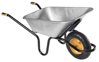 Test brouette Haemmerlin Aktiv Excellium Plus 120L roue gonflée grise