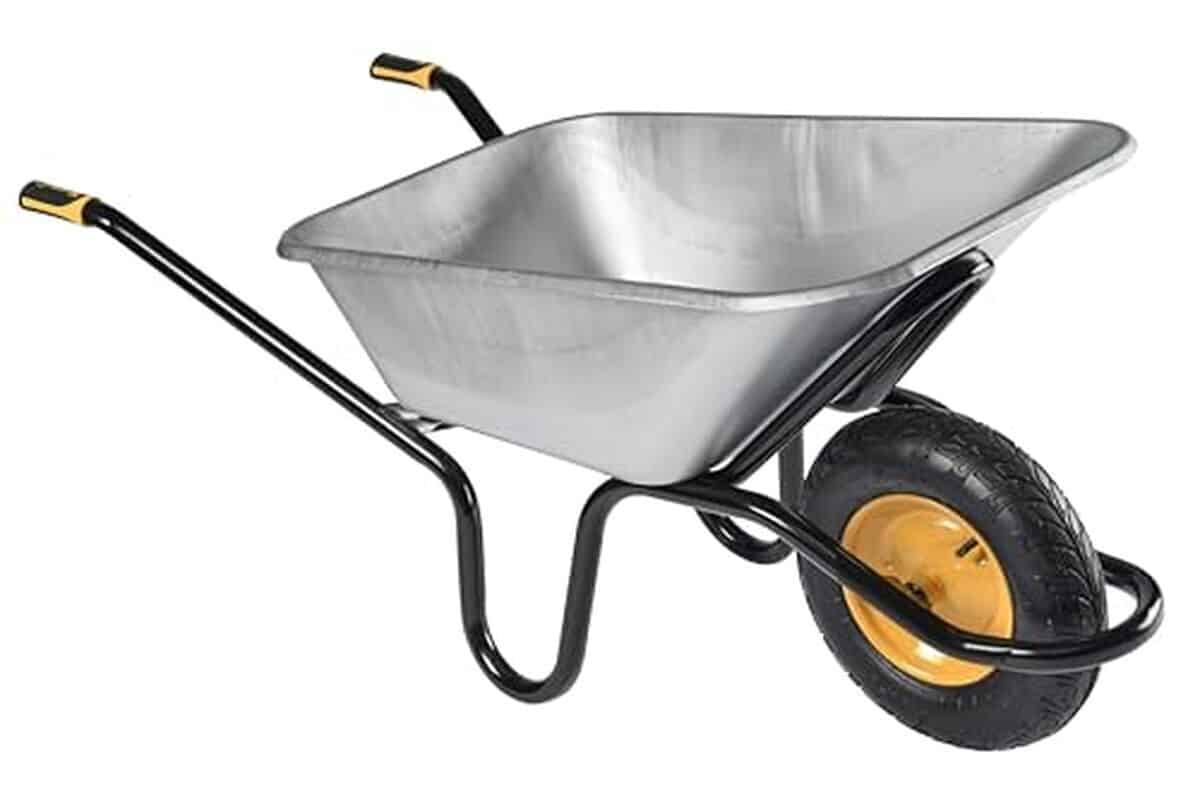 Test brouette Haemmerlin Aktiv Excellium Plus 120L roue gonflée grise