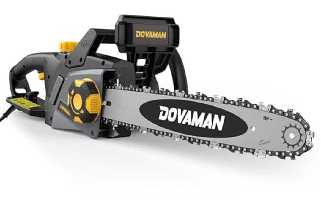 Test de la tronçonneuse électrique Dovaman DCS01A 2400W