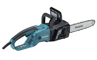 Test de la tronçonneuse Makita UC4051AK 2026 W 40 cm et accessoires