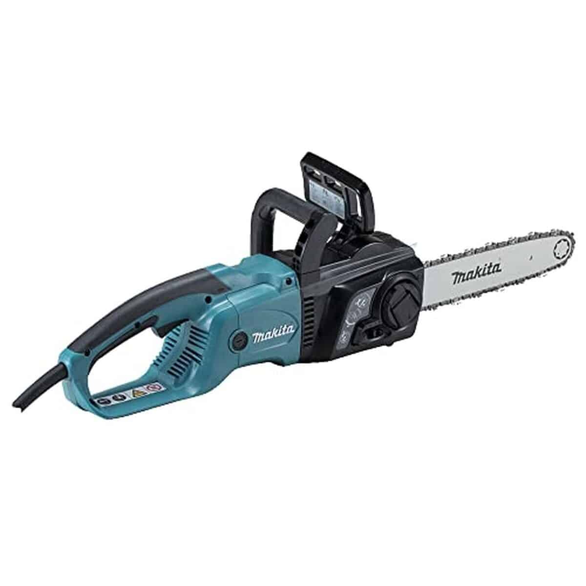 Test de la tronçonneuse Makita UC4051AK 2026 W 40 cm et accessoires