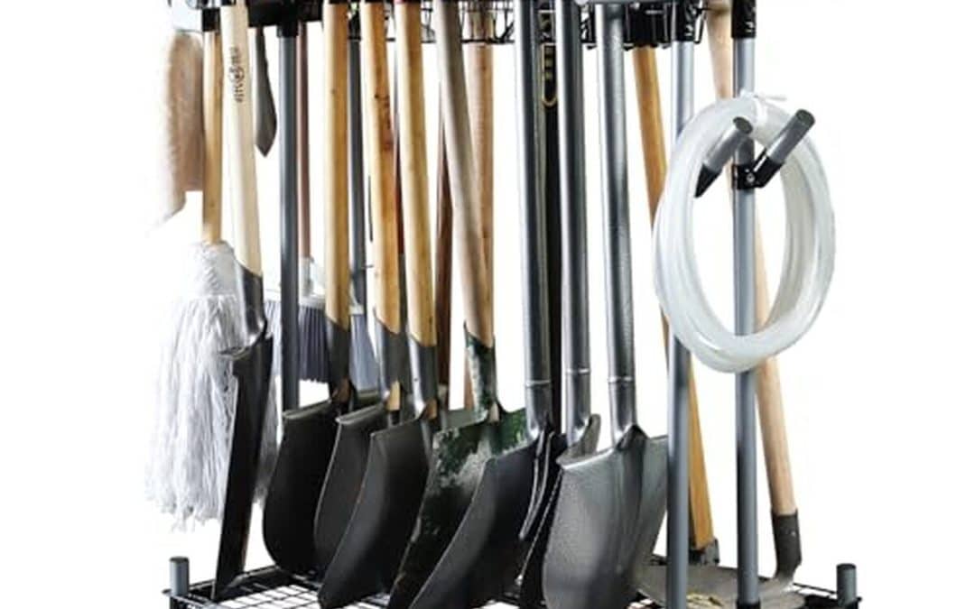 Test de l'étagère polyvalente pour outils de jardin