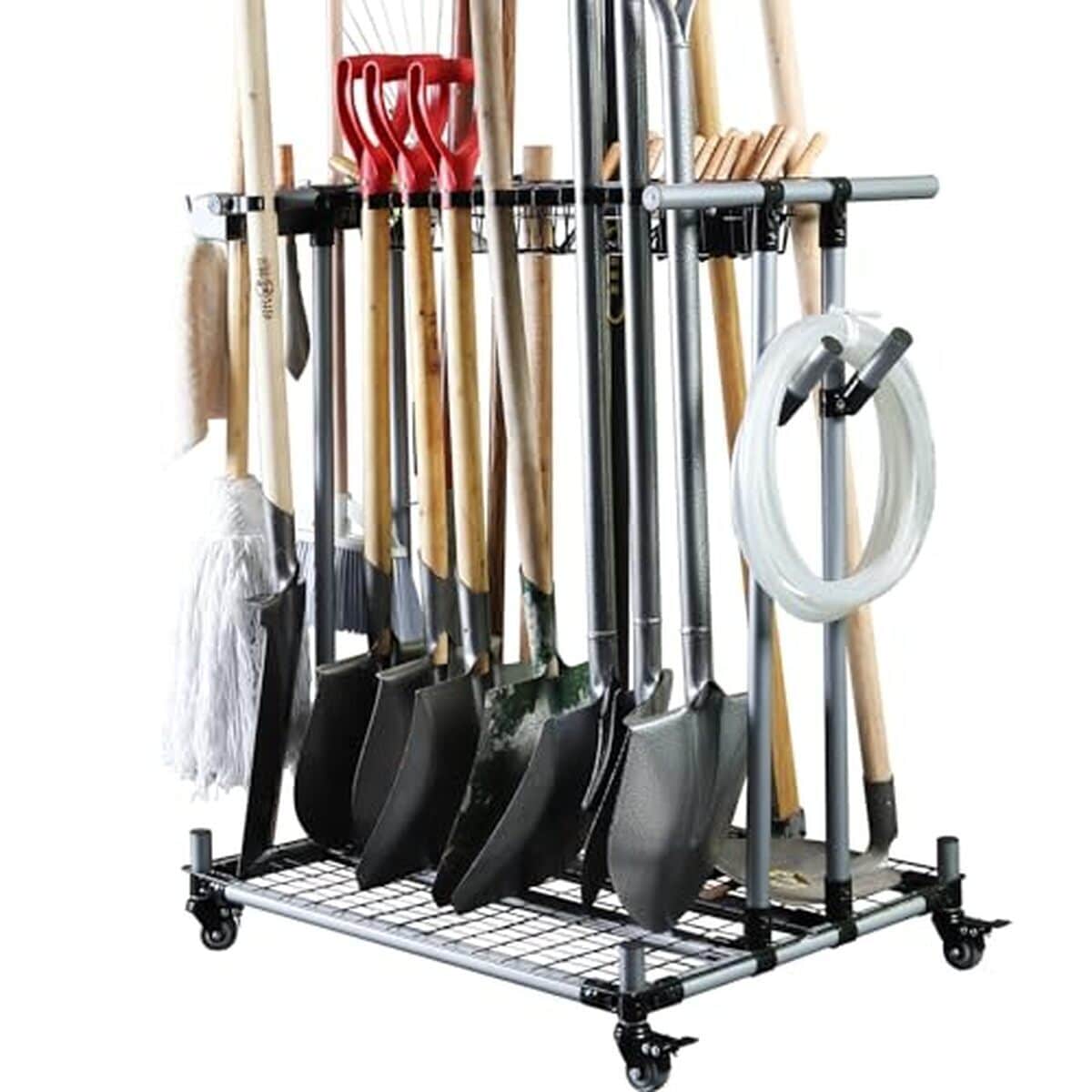 Test de l'étagère polyvalente pour outils de jardin