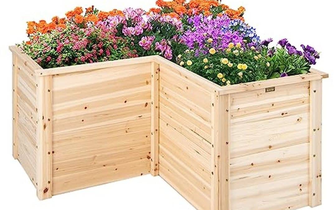 Test du carré potager Relax4Life en bois de sapin : jardinière surélevée pour terrasse