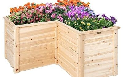 Test du carré potager Relax4Life en bois de sapin : jardinière surélevée pour terrasse