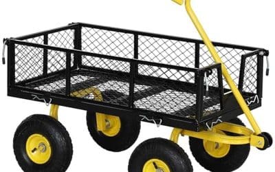 Test du chariot de jardin Outsunny : polyvalence et robustesse