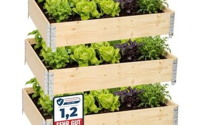 Test du potager surélevé Garronda en bois : modèle GD-0075