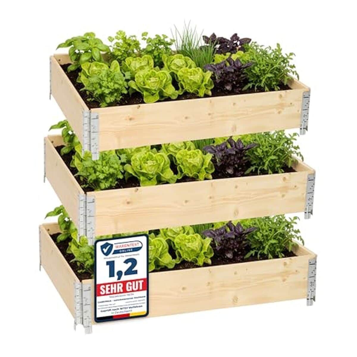 Test du potager surélevé Garronda en bois : modèle GD-0075