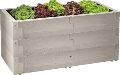 Test : parterres surélevés JUWEL Timber 20471, 360 litres