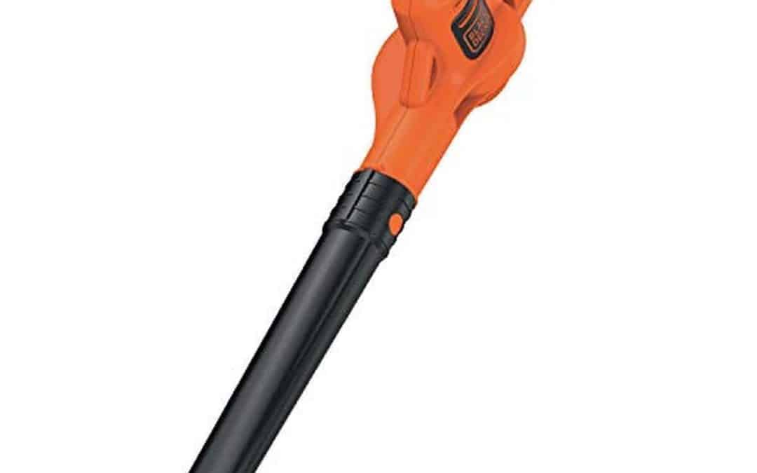 Test souffleur BLACK+DECKER GWC1820PC-QW : puissance aérodynamique 209 km/h sans fil