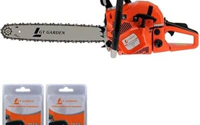 Test tronçonneuse GT Garden 62 cm3, puissance et précision