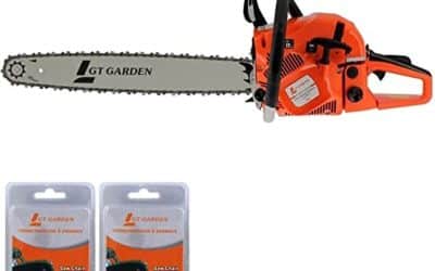 Test : tronçonneuse thermique GT Garden 62 cm3, 3.5 CV