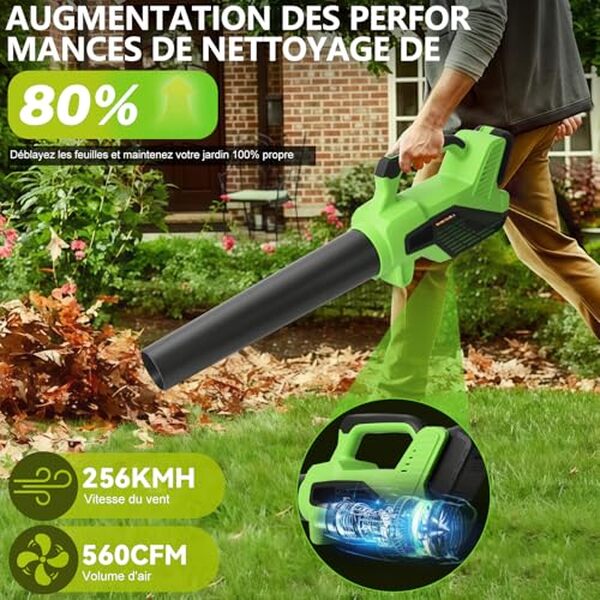 Découvrez notre test du souffleur batterie : une solution performante et polyvalente pour entretenir votre jardin aisément et efficacement.