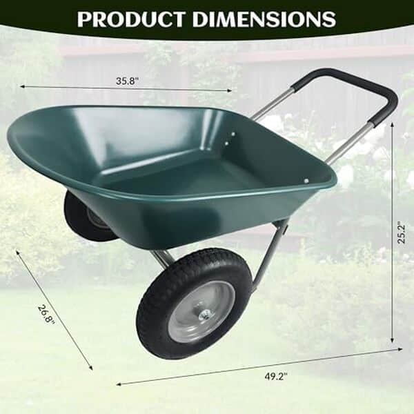 Découvrez l'évaluation complète du chariot de jardin Elevon à double roue : un modèle alliant robustesse, praticité et confort d'utilisation pour faciliter vos travaux extérieurs.