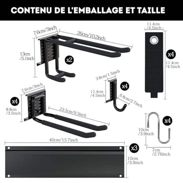 Découvrez notre test détaillé sur le porte-outils mural de jardin 3-H 120 cm : rangement modulable en acier inoxydable, idéal pour un espace organisé et pratique.