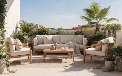 Aménager une terrasse ensoleillée : nos conseils