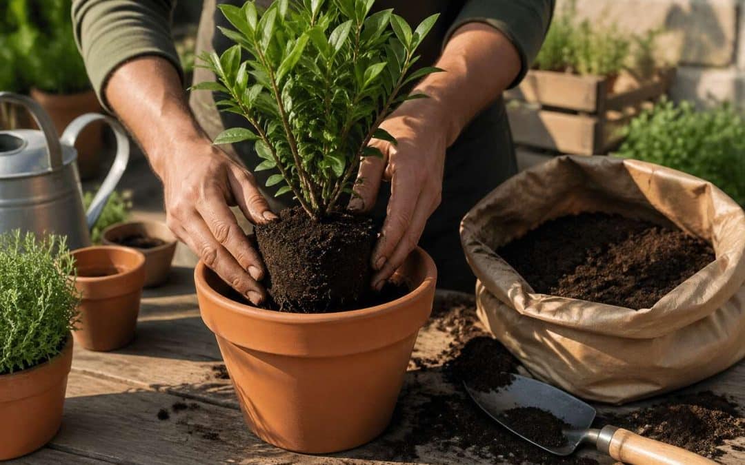 Comment planter un arbuste en pot ?