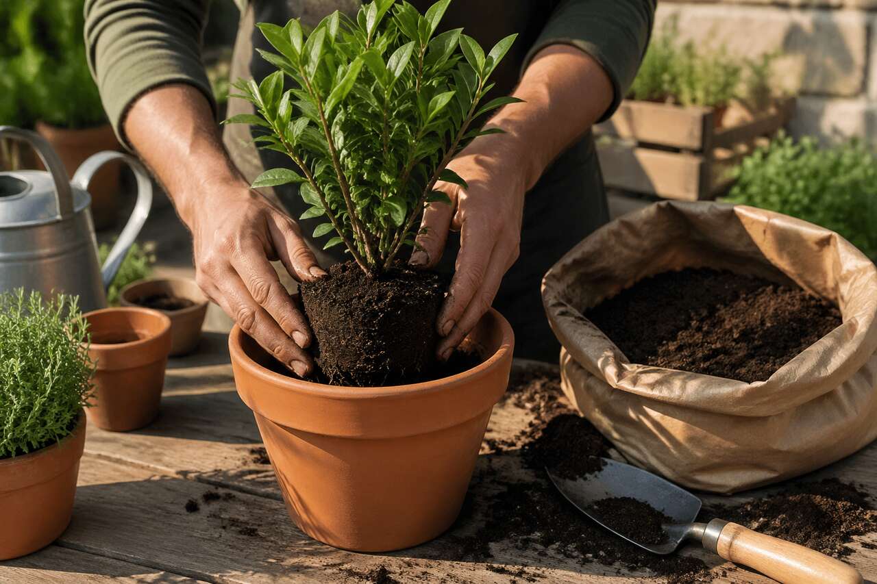 Comment planter un arbuste en pot ?