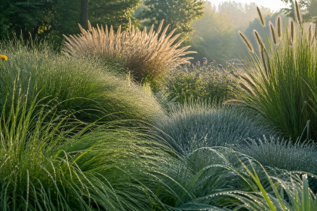 Créer un massif de graminées : conseils pratiques