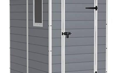 Test de l&rsquo;abri Keter Manor 46 2, 2m² gris