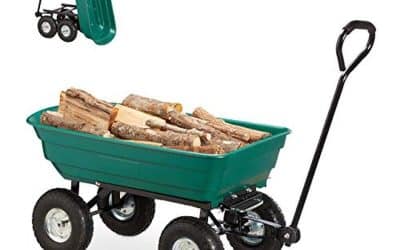 Test du chariot basculant Relaxdays pour jardin
