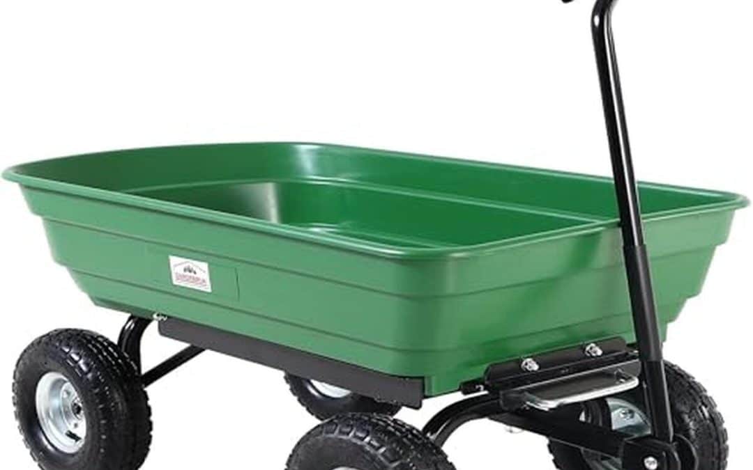 Test du chariot de jardin basculant GardeBruk 300 kg