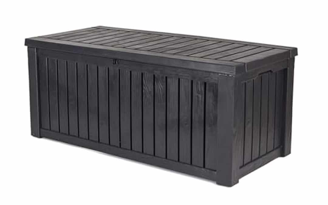 Test du coffre Rockwood Keter : rangement extérieur XXL