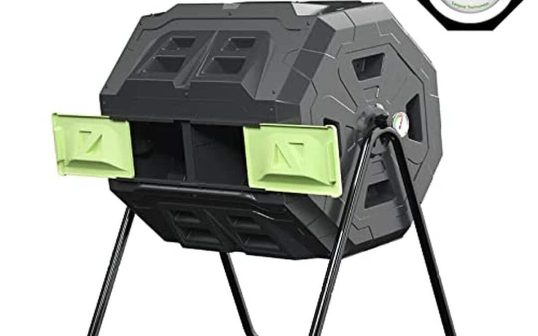 Test du composteur 160 l avec thermomètre : efficacité verte en jardinage