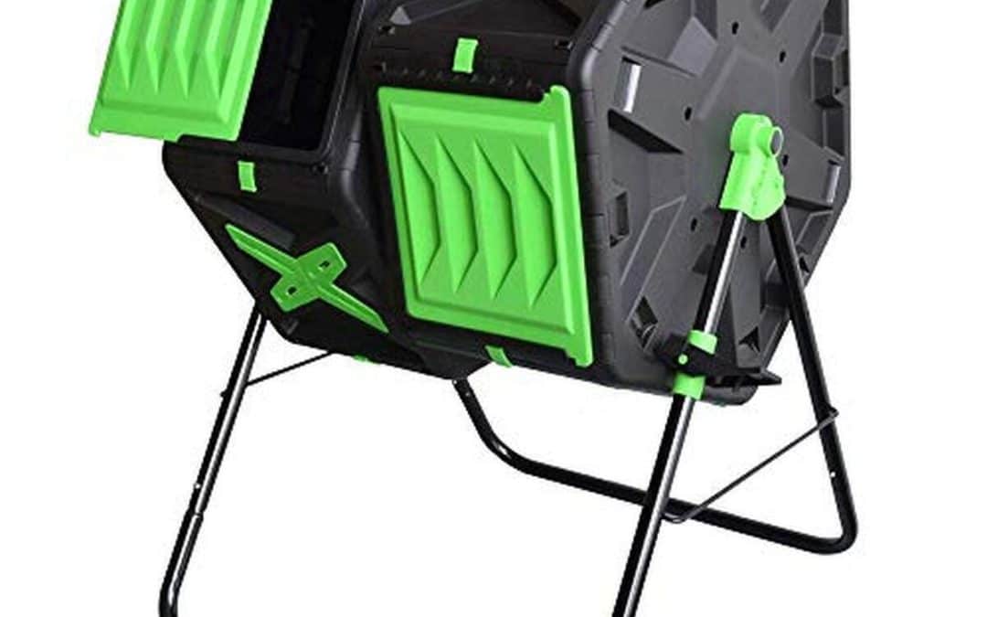 Test du composteur double chambre Easy-Turn 140 l de Tumbling