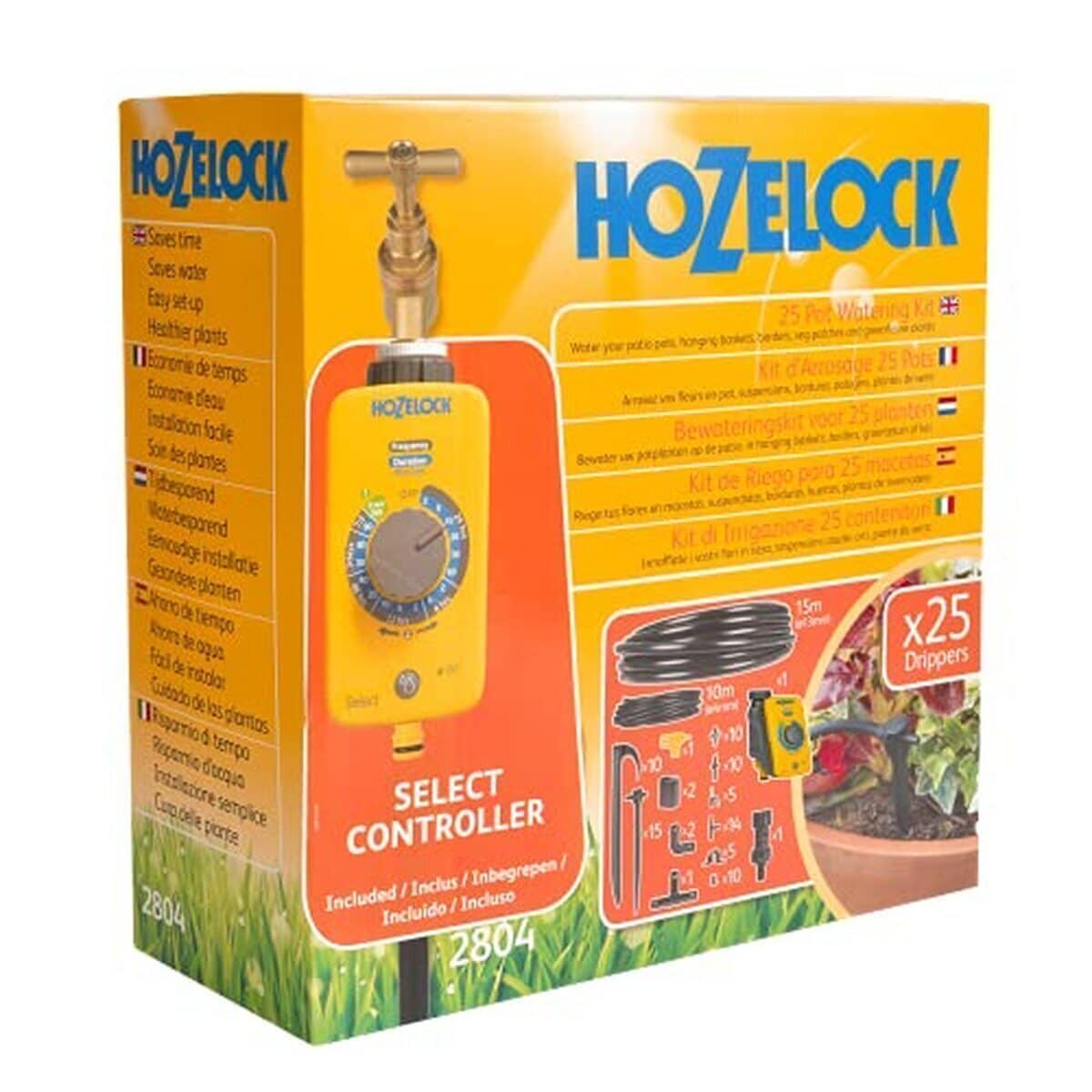 Test du kit d'arrosage Hozelock Select Controller 25 pots