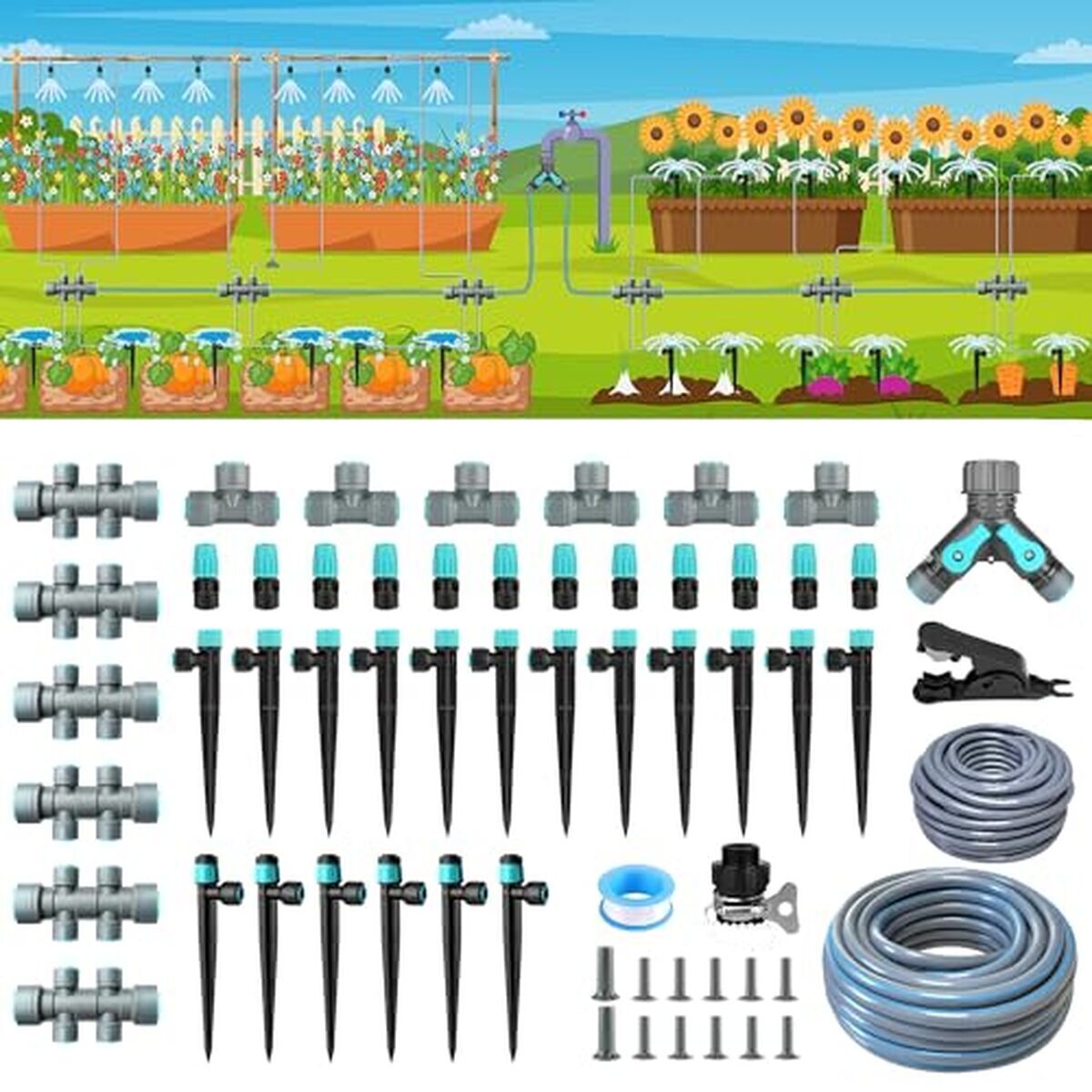 Test du kit d'irrigation automatique Y6G12-197 : efficacité et polyvalence