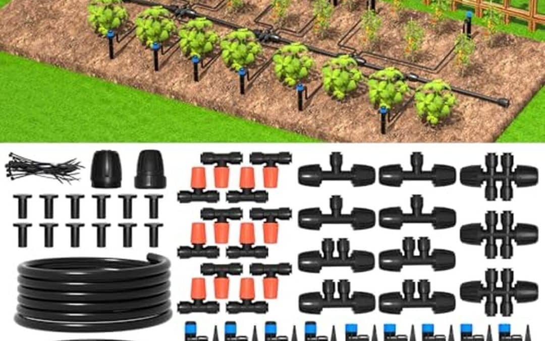 Test du kit d'irrigation goutte à goutte MIXC pour serre 68m