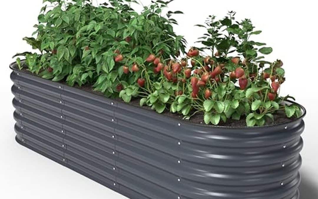 Test du potager surélevé en métal Unigardia 200x60x43 cm