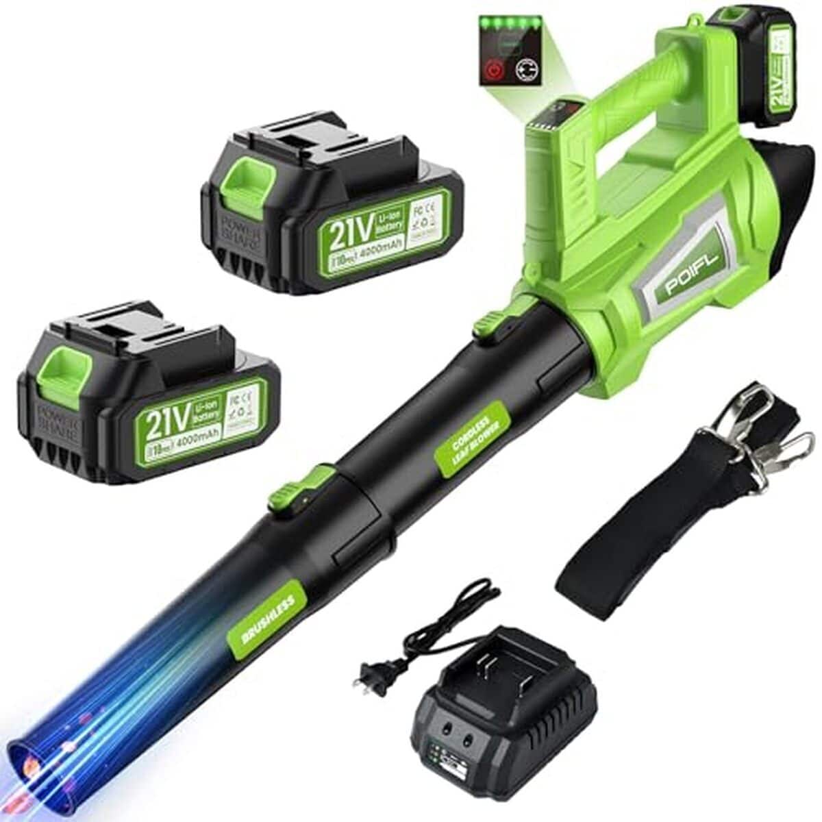 Test du souffleur sans fil : puissance et polyvalence à 245 km/h