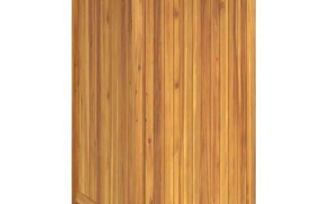 Test jardinière en acacia vidaXL 50x50x100 cm