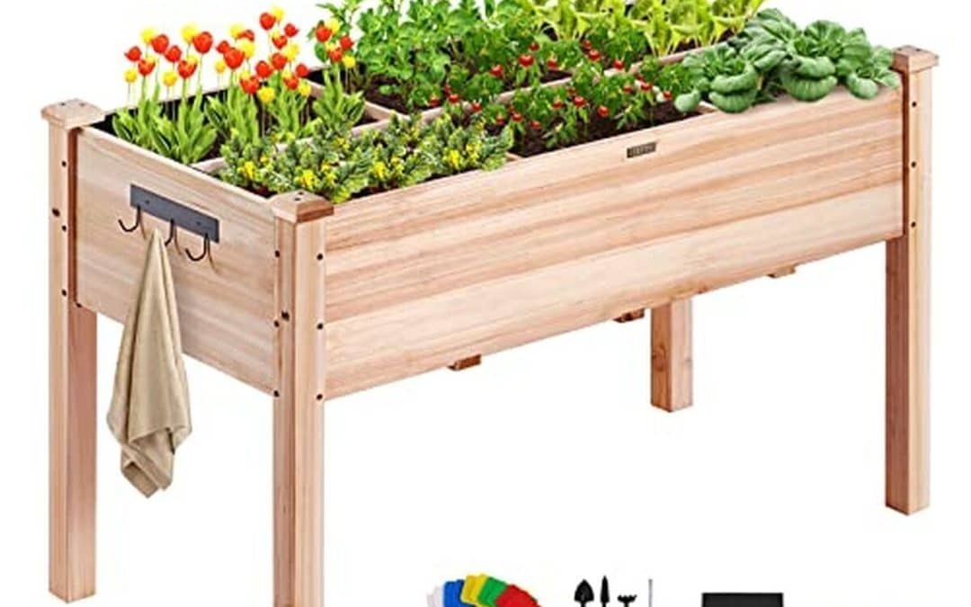 Test : jardinière surélevée en bois VEVOR 120x58x76 cm