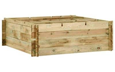 Test jardinière vidaXL 120×120 pour légumes