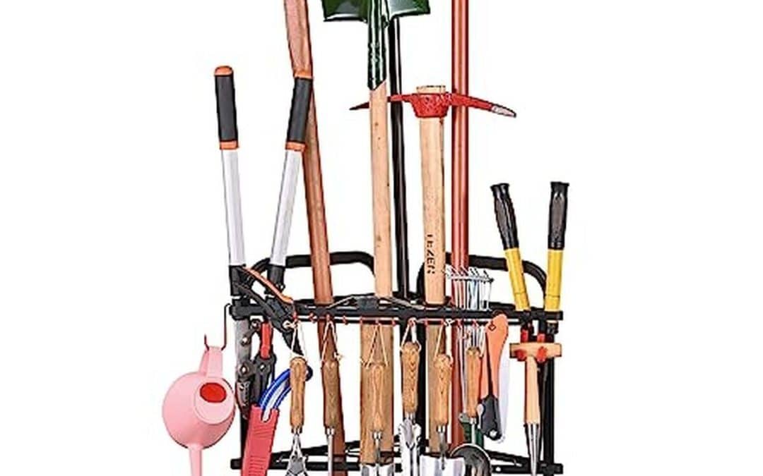 Test : organiseur d'outils de jardin PLKOW avec roues et crochets