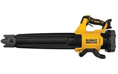 Test : souffleur Dewalt XR 18V – puissance et légèreté