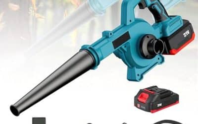 Test souffleur sans fil 360 m³/h : efficacité et puissance