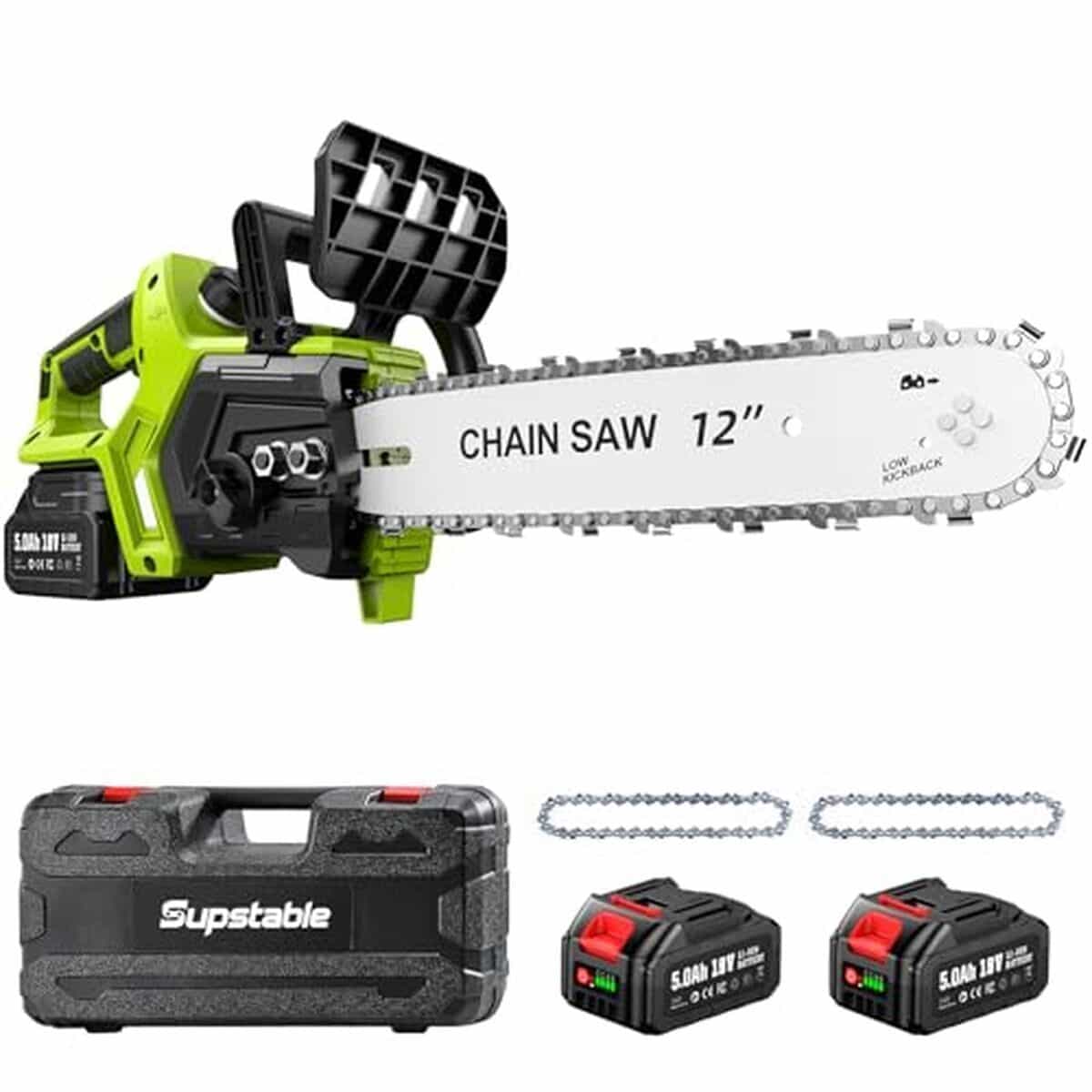 Test Supstable tronçonneuse à batterie 1200W : puissance et autonomie
