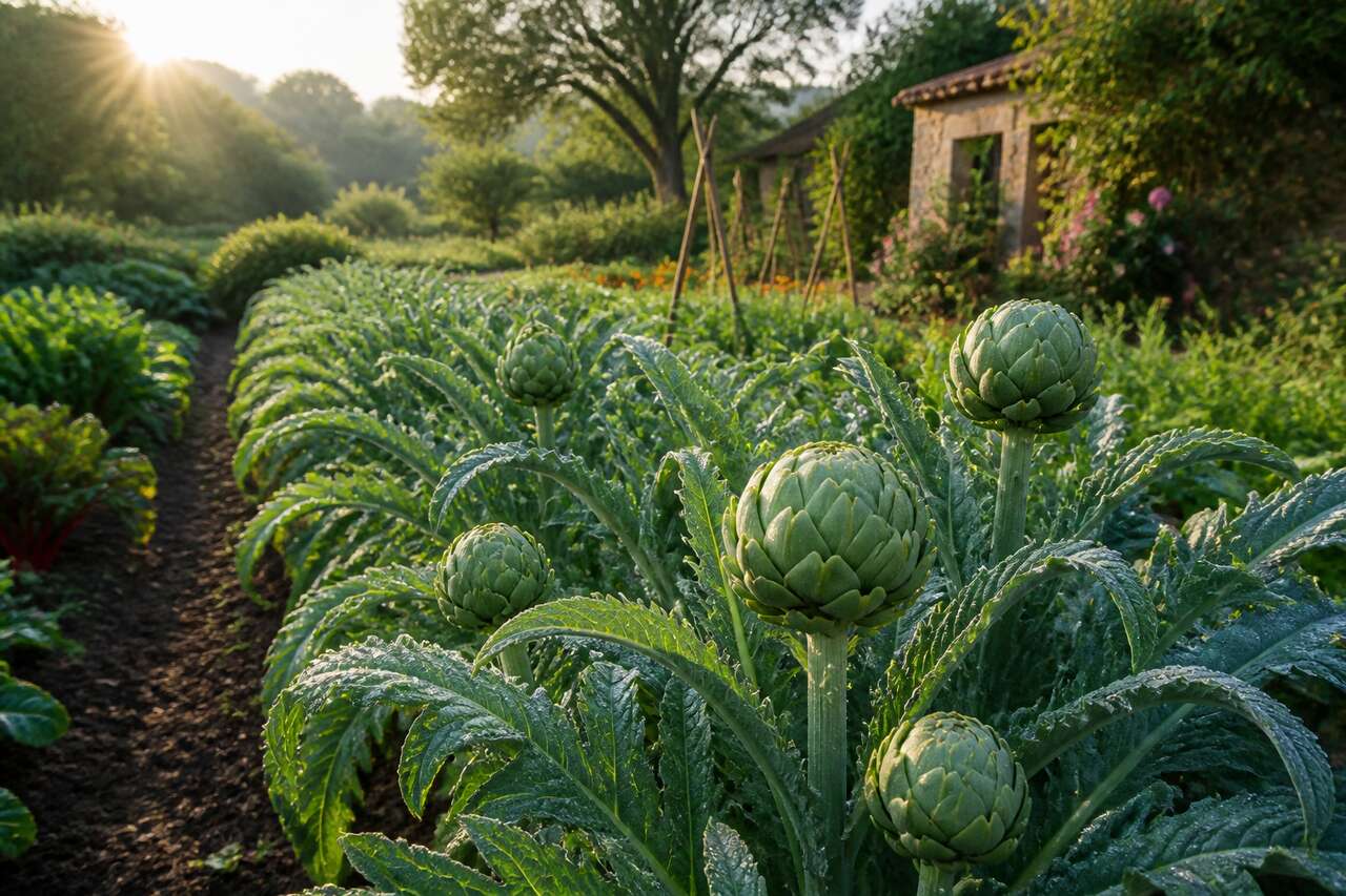 Choisir le bon emplacement pour planter des artichauts