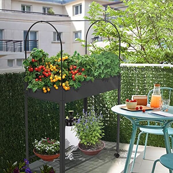 Découvrez notre test complet du potager sur pieds Vounot avec bâche amovible et roues intégrées : un atout pour cultiver facilement vos légumes en toute saison