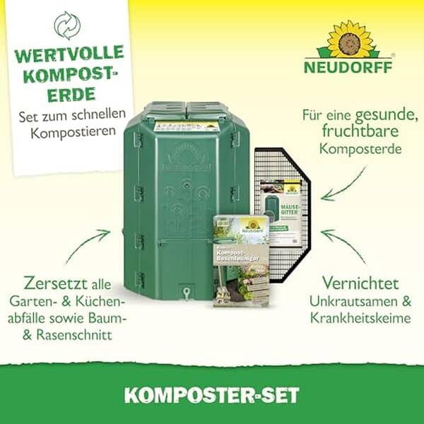 Découvrez notre test complet du composteur Neudorff thermique pour un compostage rapide et optimisé. Transformez vos déchets verts en un précieux engrais naturel facilement et rapidement grâce à cet outil performant.