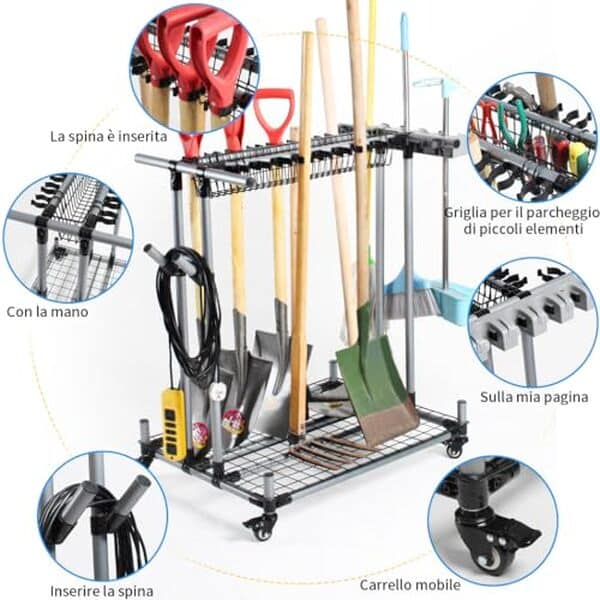 Découvrez notre test complet de l'étagère QTJH pour outils de jardin : caractéristiques, avantages et avis d'utilisateurs pour bien organiser votre espace de stockage. 