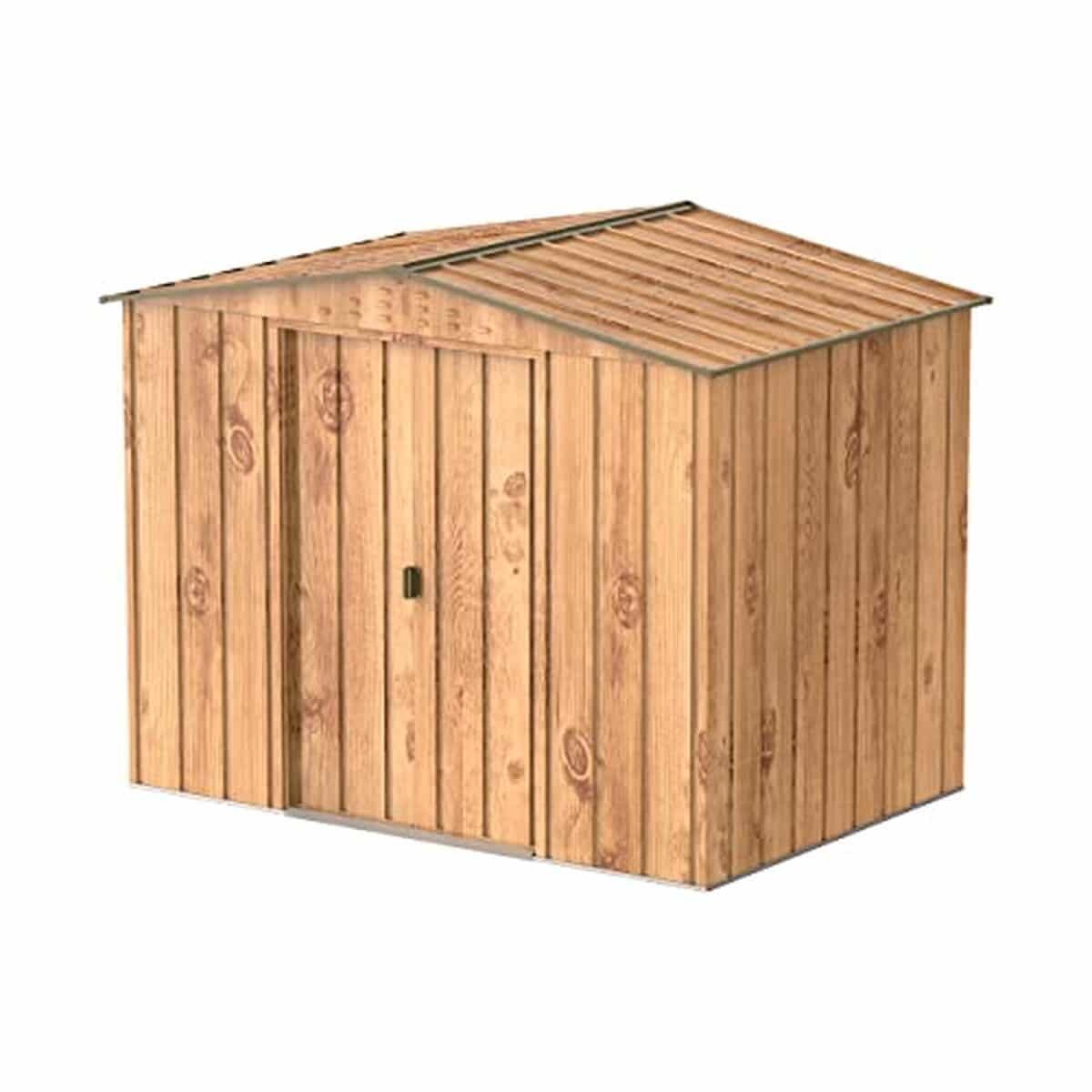 Test : abri de jardin Duramax top shed 8 x 6 robustesse en métal