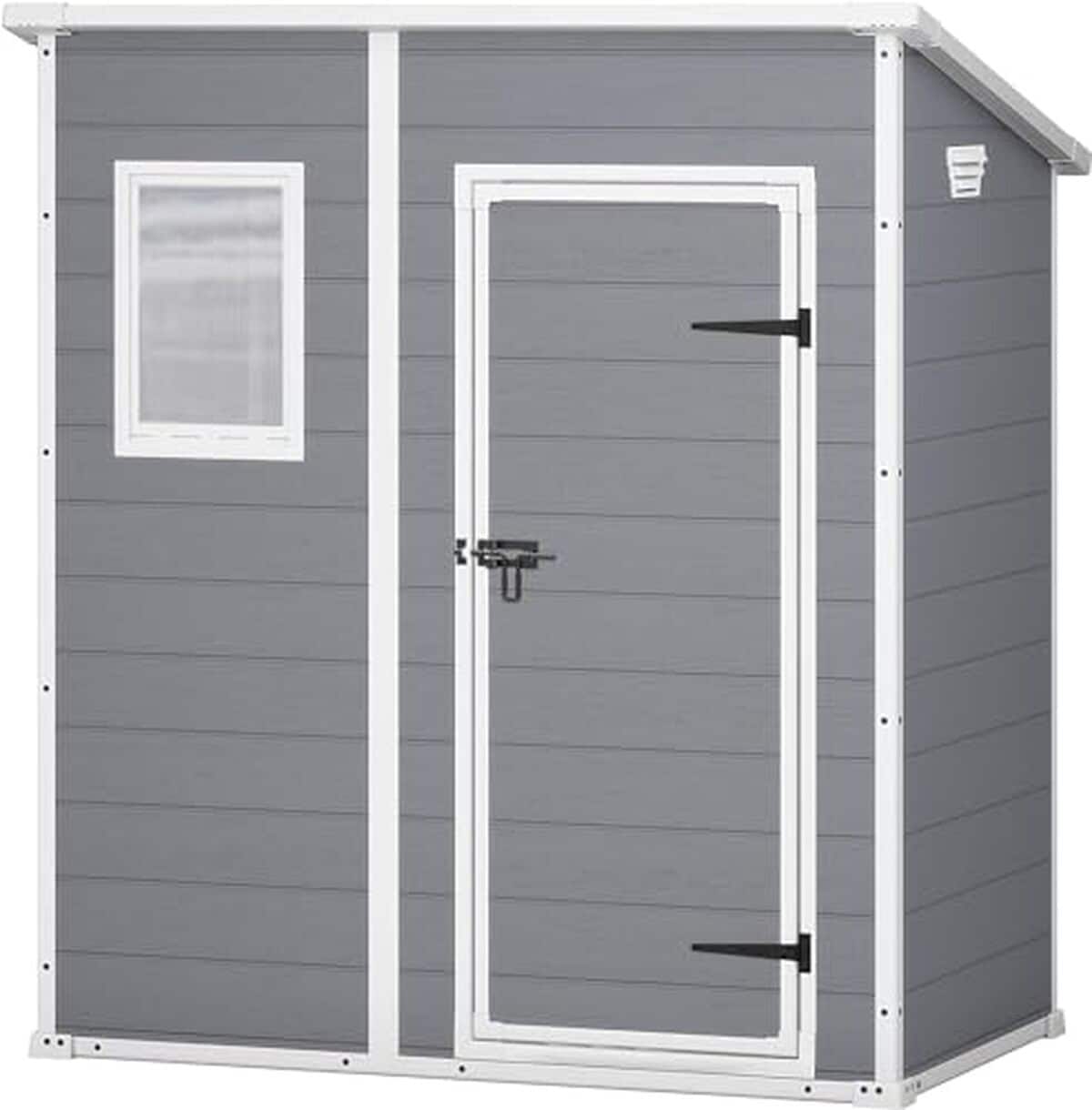 Test : abri de jardin KETER Manor 64, le monopente 1, 8m²