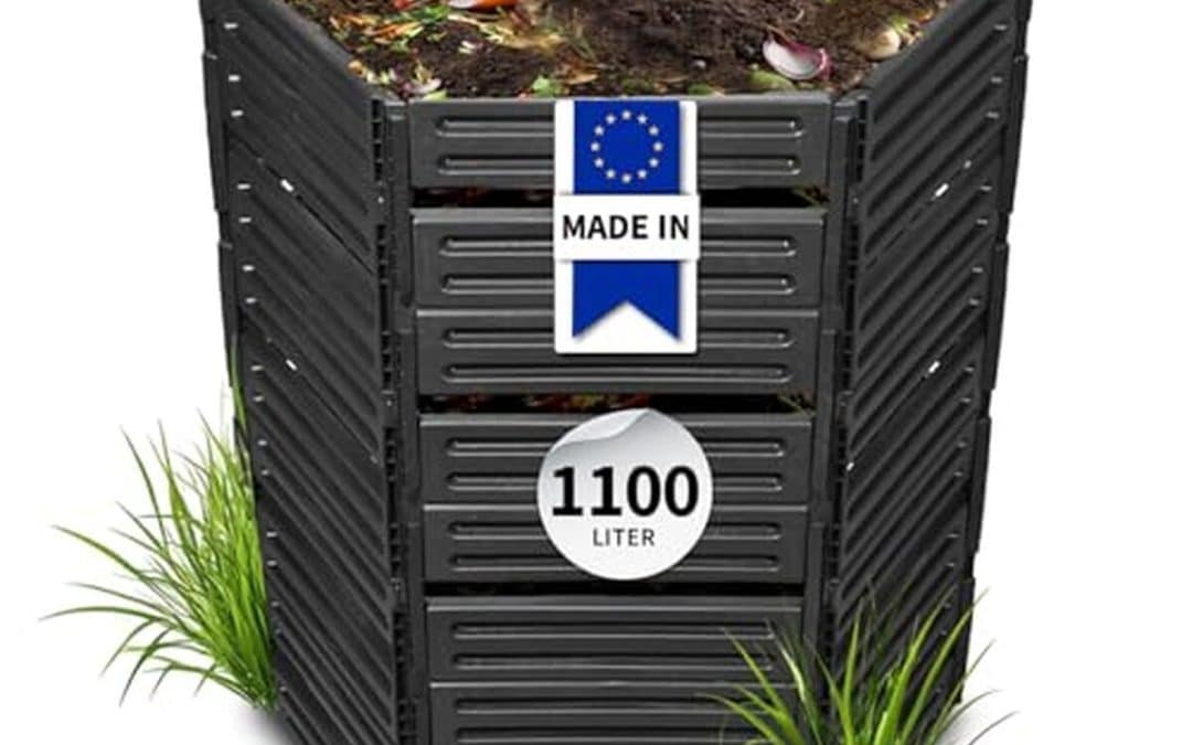 Test : composteur modulaire Garantia Air-King 1100 L noir